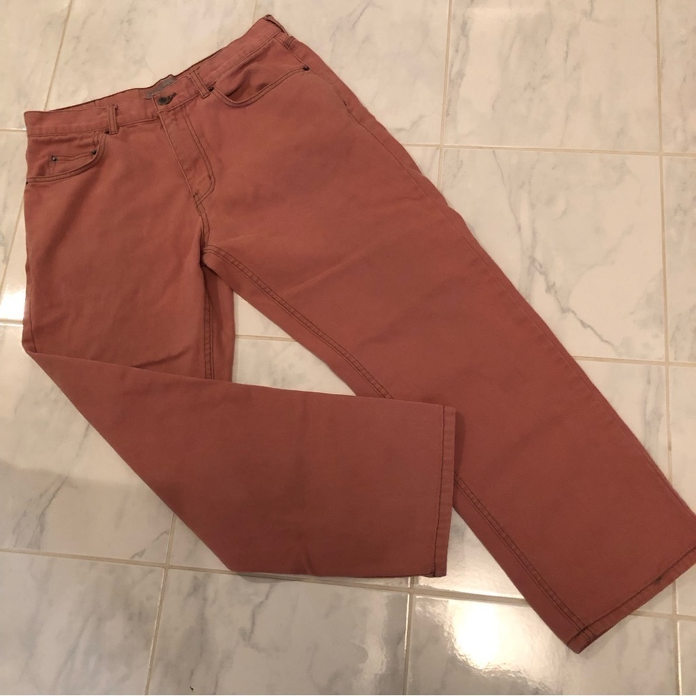 Wind river dusty rose / pink denim mom jeans.  EUC!